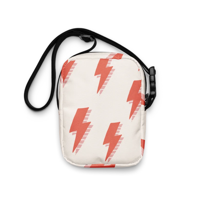 Lightning Bolt Crossbody Bag
